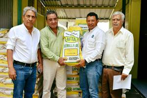 ICTA dona semillas al MAGA para familias afectadas por erupción del volcán de Fuego